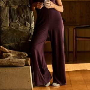 Fabletics Cloud Jersey Wide Leg Onesie